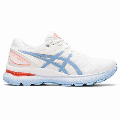 Női Asics Gel-Nimbus 22 Futócipő AS4501379 Fehér/Kék